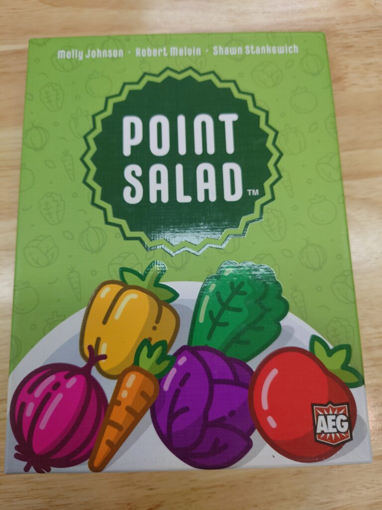 桌遊推薦 - Point Salad 得分沙拉